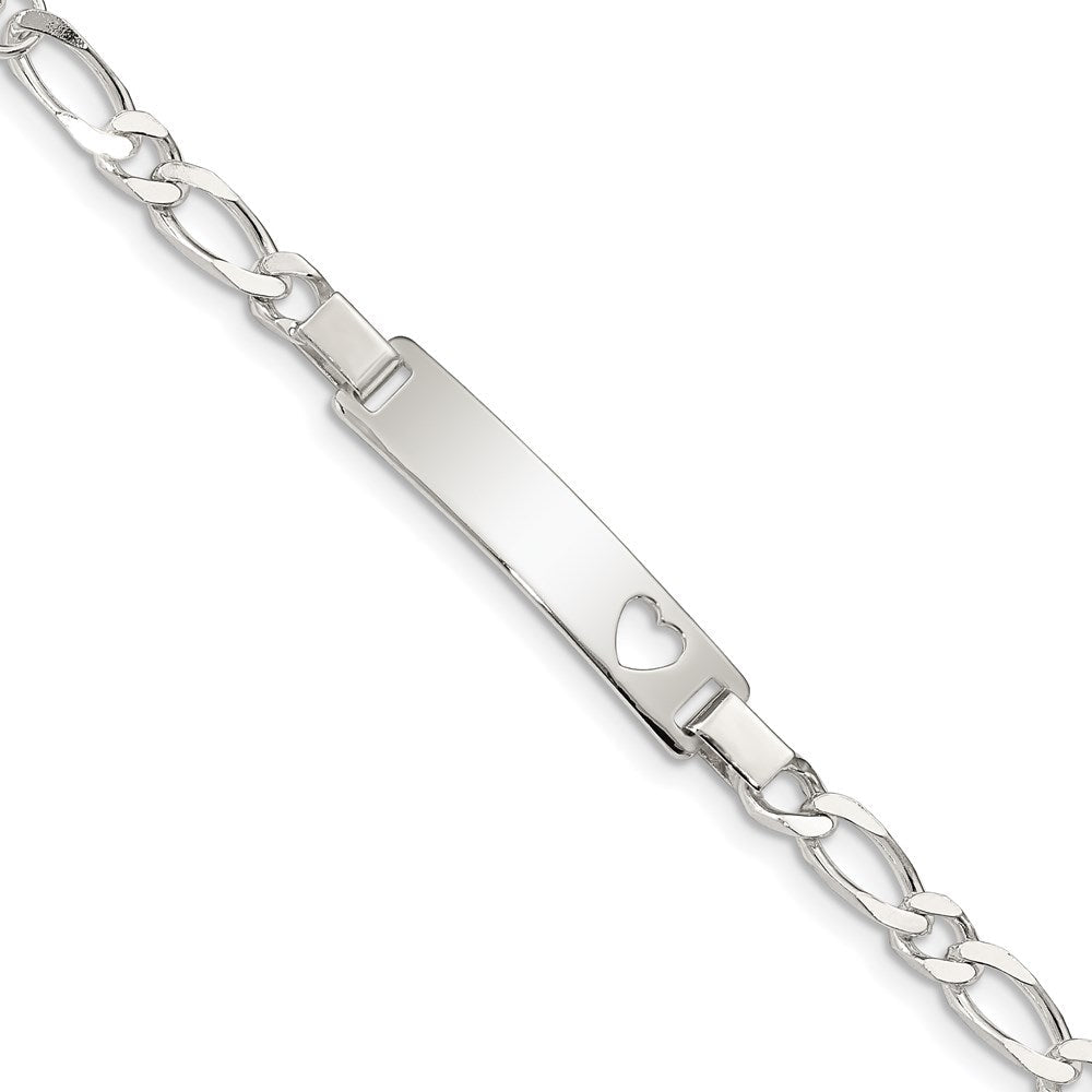 6 Zoll Sterlingsilber Baby Id in Armband