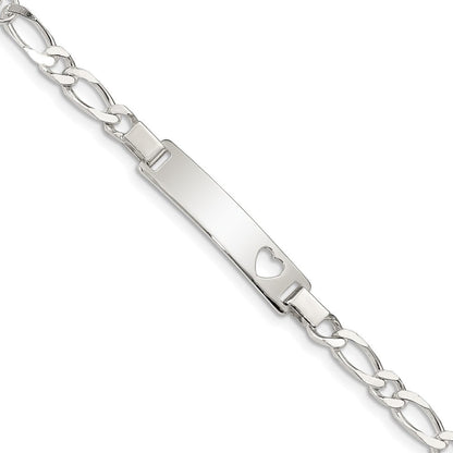 6 Zoll Sterlingsilber Baby Id in Armband