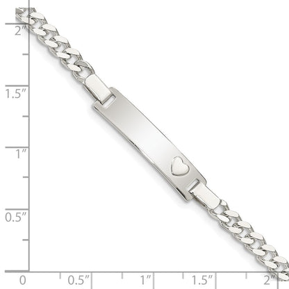 6 Zoll Sterlingsilber Baby Id Armband
