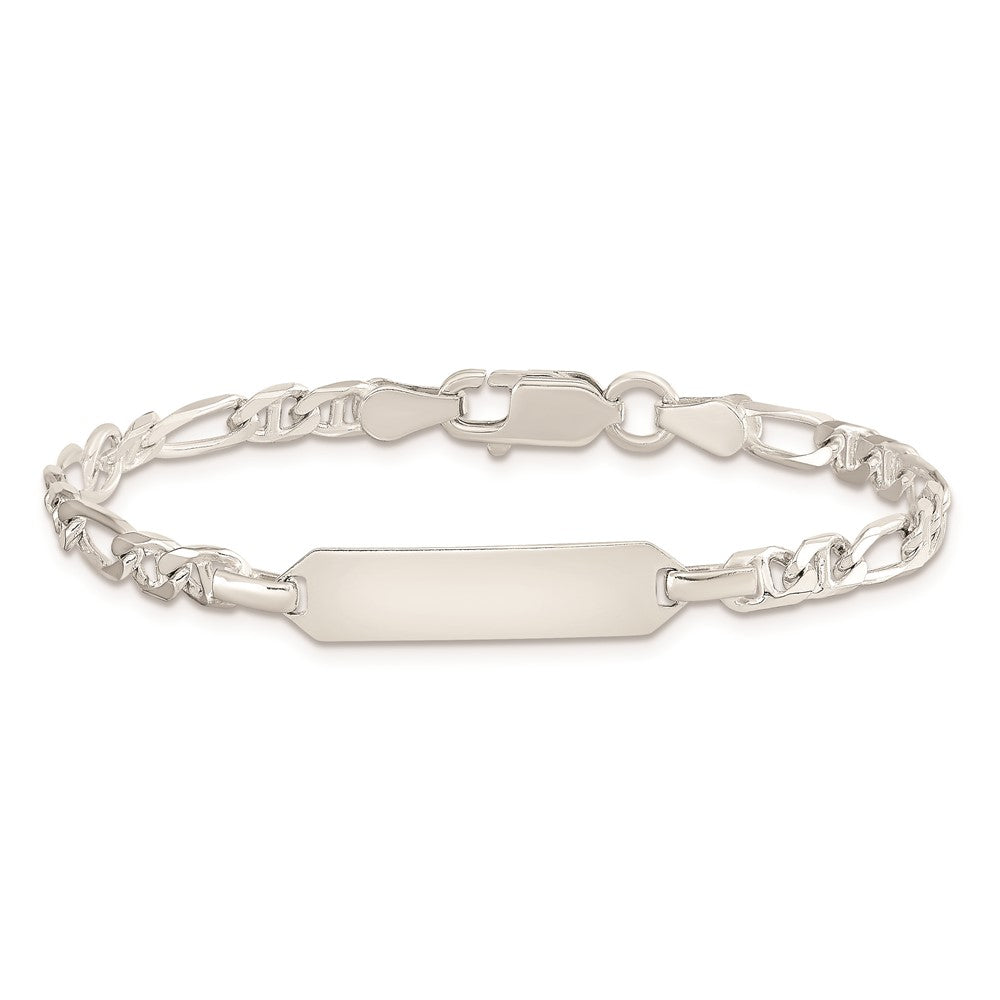 5 Zoll Sterlingsilber Childrens Id Anker 5 Zoll Plus 1 Zoll Verlängerung Glieder Armband