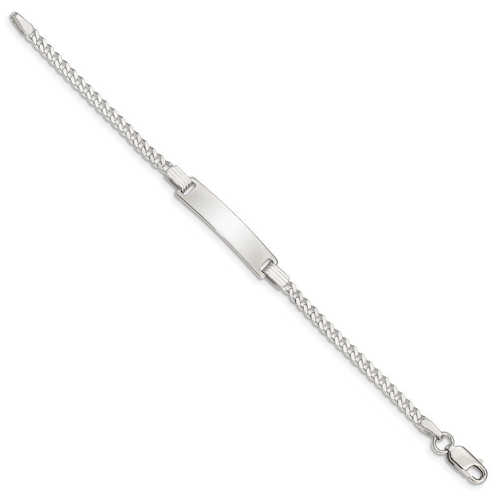 5.5 Zoll Sterlingsilber Baby Id Armband
