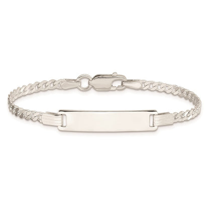 5.5 Zoll Sterlingsilber Baby Id Armband
