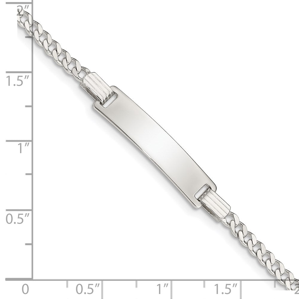 5.5 Zoll Sterlingsilber Baby Id Armband