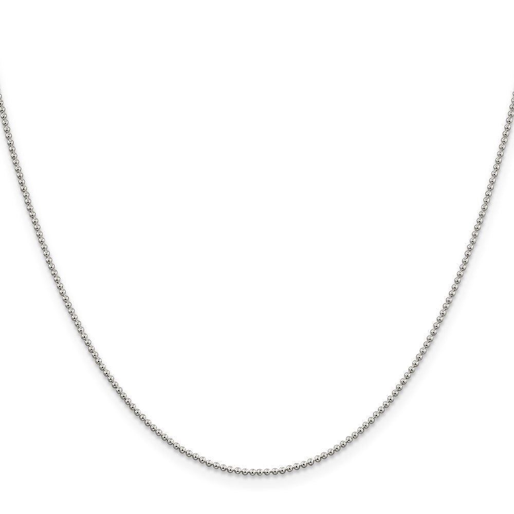 Sterlingsilber 1.25mm Gekugelt Halskette