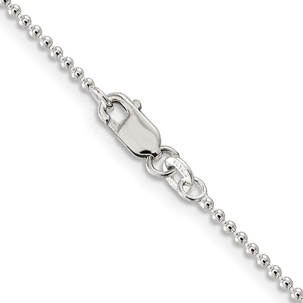 Sterlingsilber 1.5mm Gekugelt Halskette