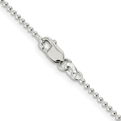 Sterlingsilber 1.5mm Gekugelt Halskette