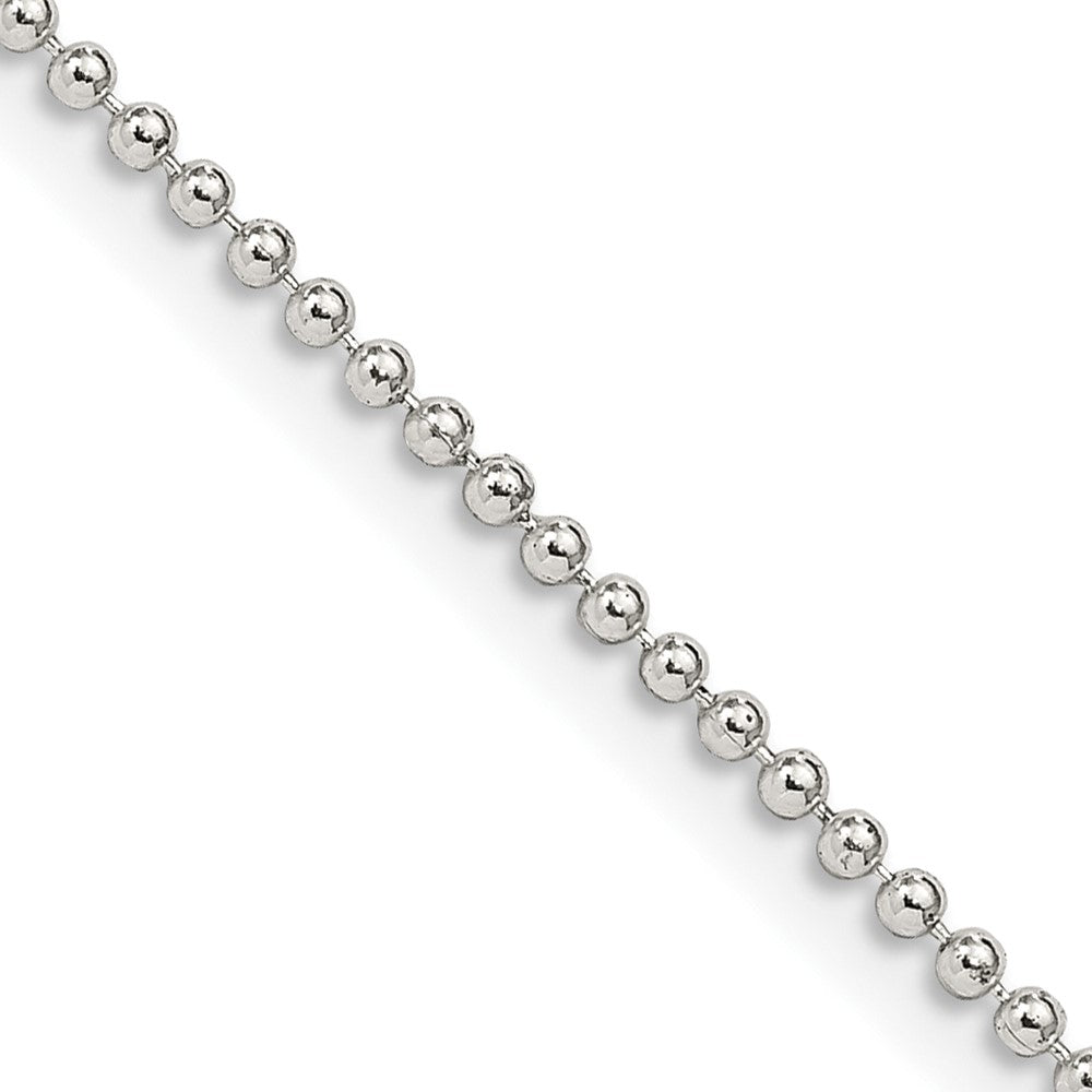 Sterlingsilber 1.5mm Gekugelt Halskette