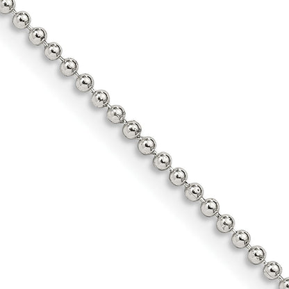 Sterlingsilber 1.5mm Gekugelt Halskette