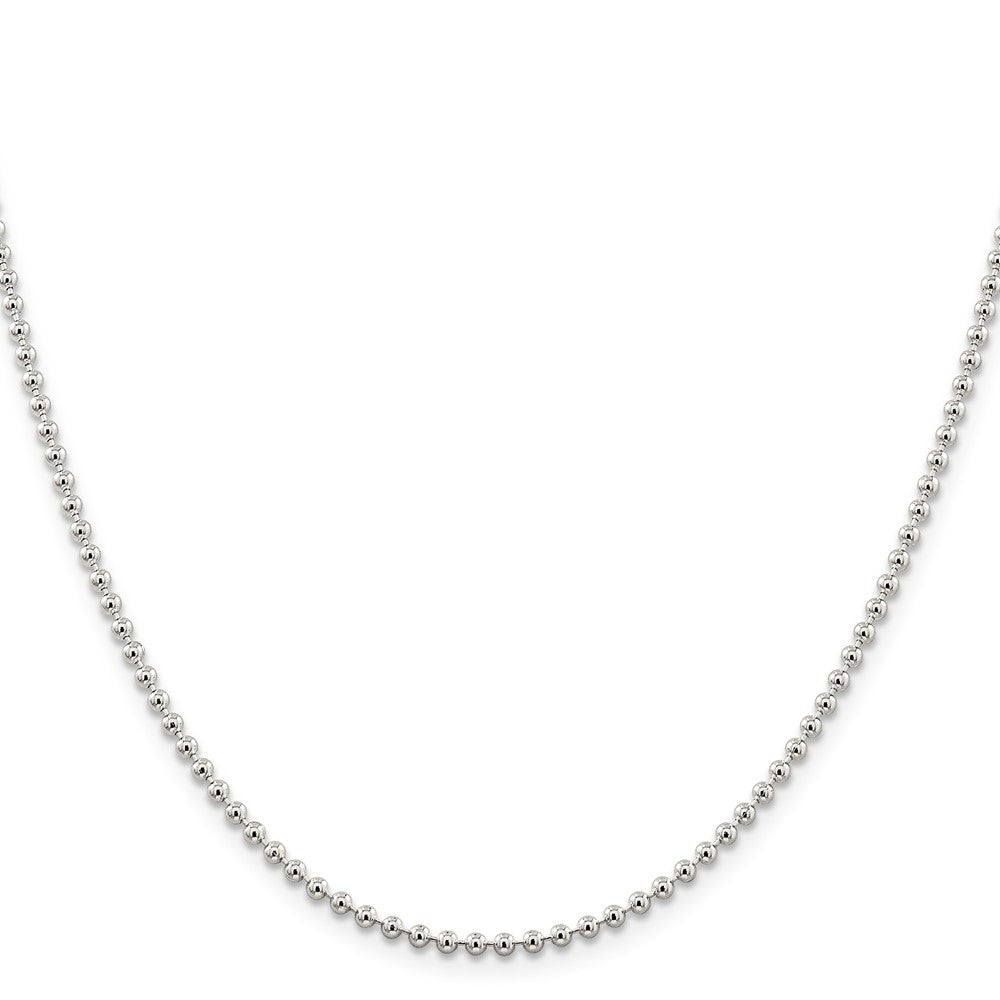 Sterlingsilber 2.35mm Gekugelt Halskette