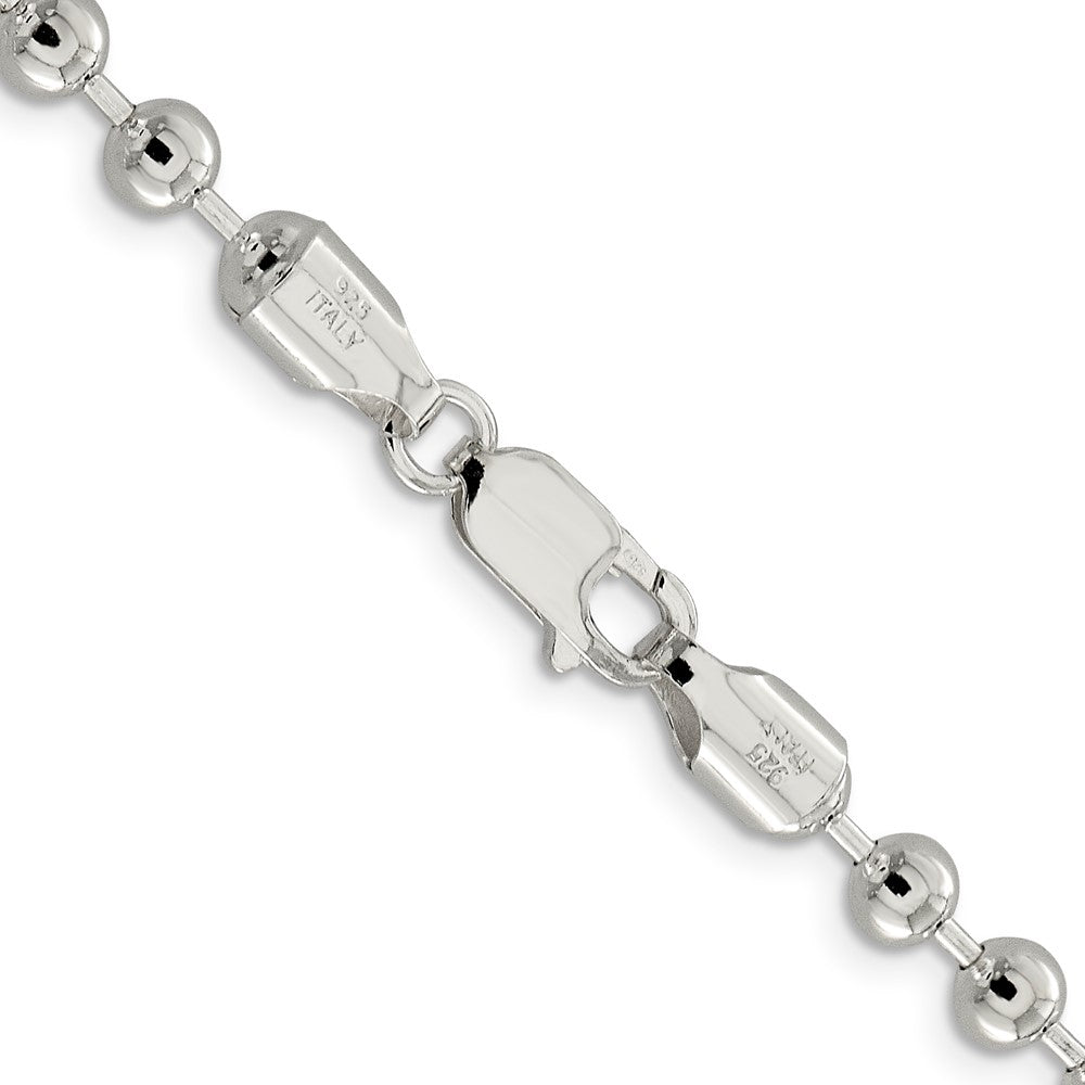 Sterlingsilber 5mm Gekugelt Halskette