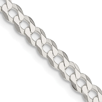 30 Zoll Sterlingsilber 4.7mm Flach Panzer Halskette