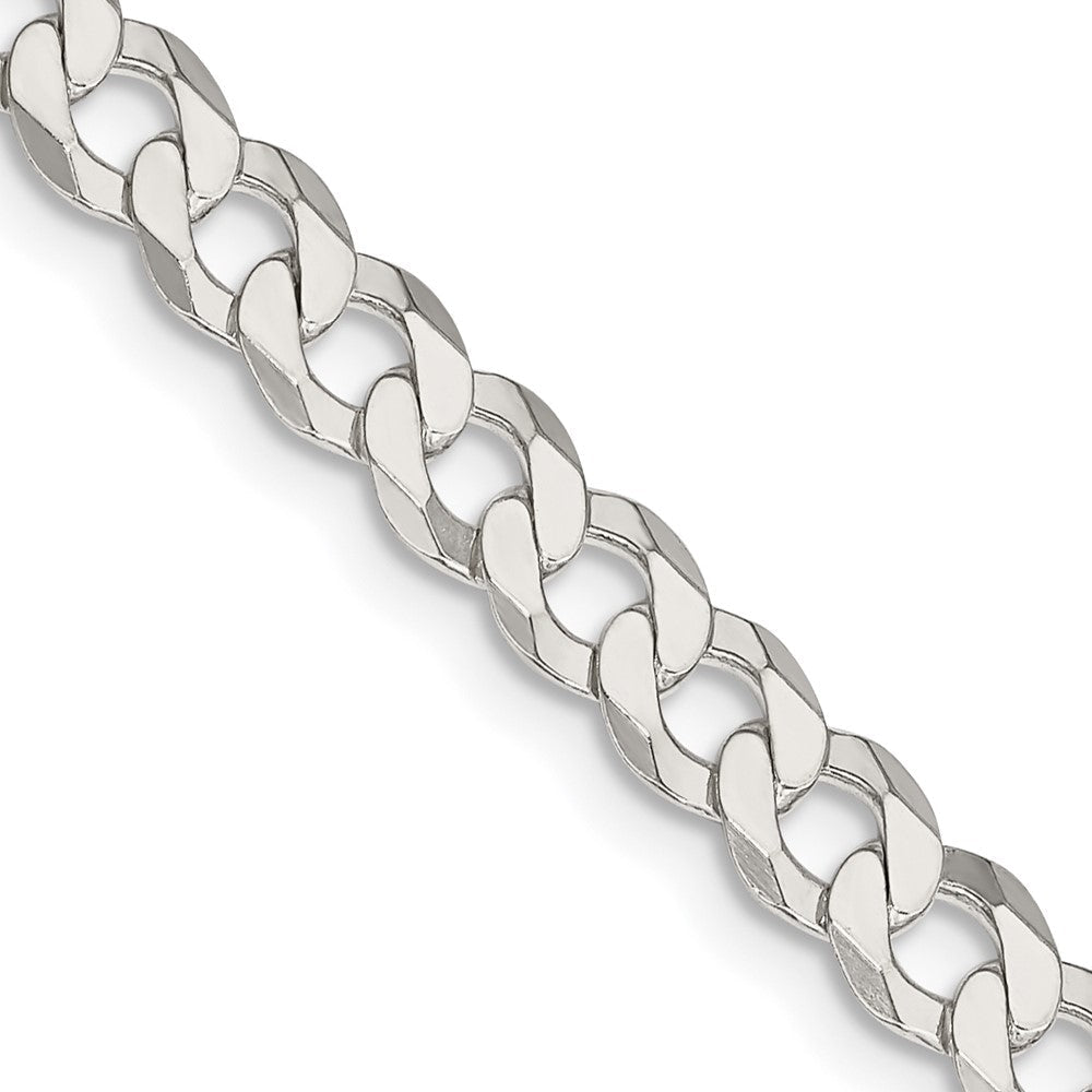 30 Zoll Sterlingsilber 5.75mm Flach Panzer Halskette
