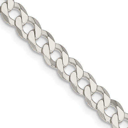 30 Zoll Sterlingsilber 5.75mm Flach Panzer Halskette
