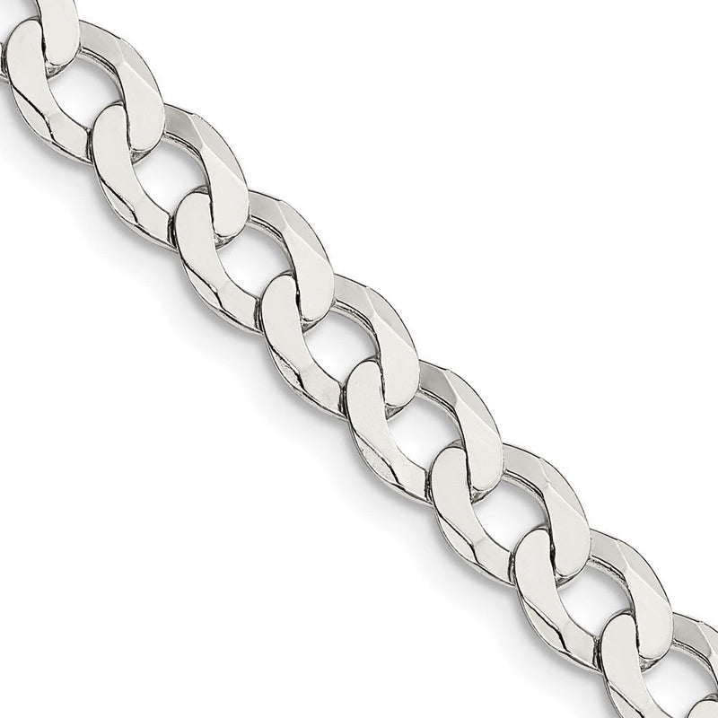 30 Zoll Sterlingsilber 6.8mm Flach Panzer Halskette