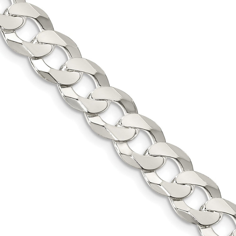 30 Zoll Sterlingsilber 8.5mm Flach Panzer Halskette