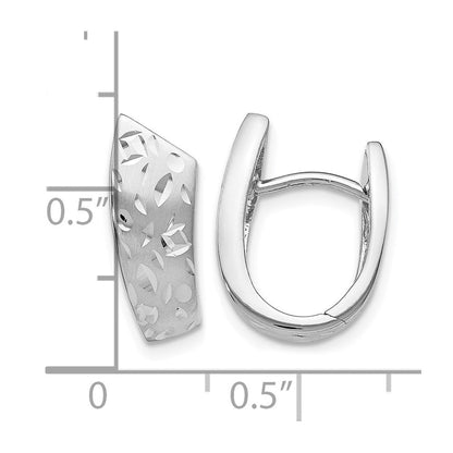 Sterlingsilber Radiant Essence Diamantiert Ohrringe
