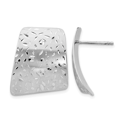 Sterlingsilber Radiant Essence Diamantiert Ohrstecker