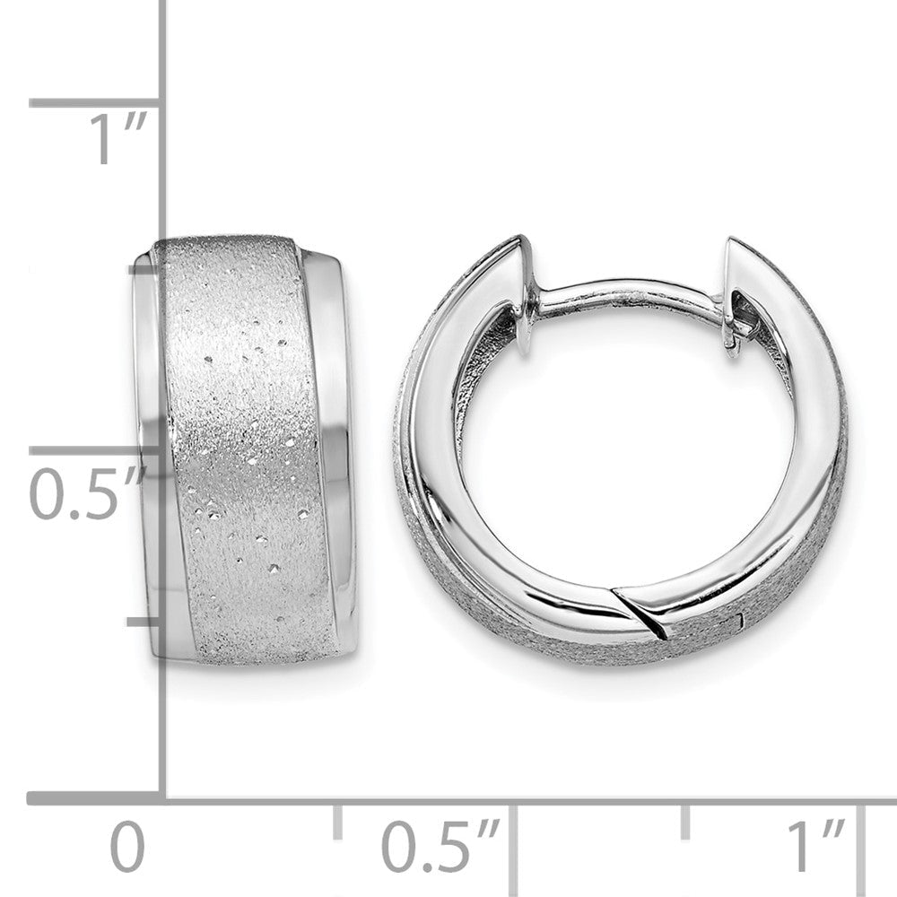 Sterlingsilber Radiant Essence Creolen