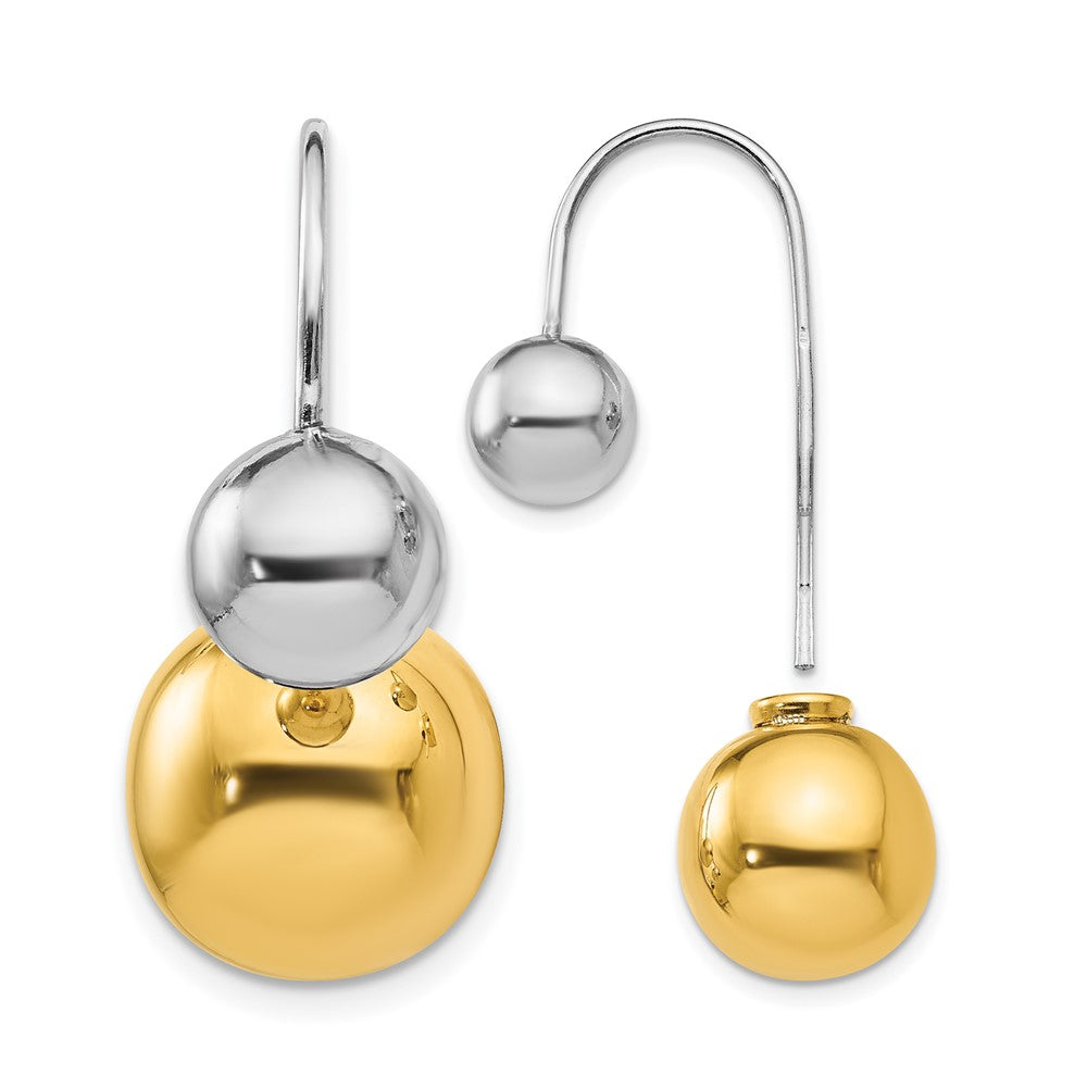 Sterlingsilber & Goldfarben Ohrhänger