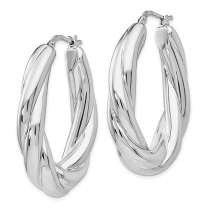 Sterlingsilber Poliert Creolen