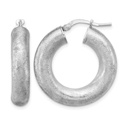 Sterlingsilber Rhodiniert Radiant Essence Creolen