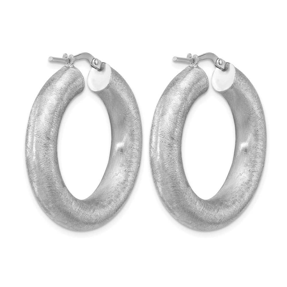 Sterlingsilber Rhodiniert Radiant Essence Creolen