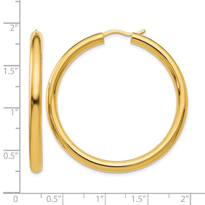 Ss/vergoldet Sterlingsilber Vergoldet 3.5mm Röhre Ohrringe