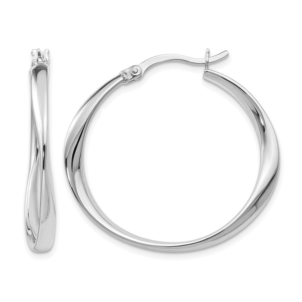 Sterlingsilber Poliert Creolen