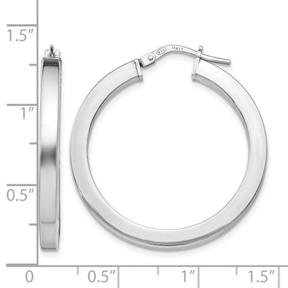 Sterlingsilber Poliert Creolen