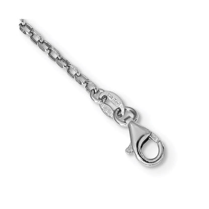 Sterlingsilber Rhodiniert Poliert Multistrand Halskette