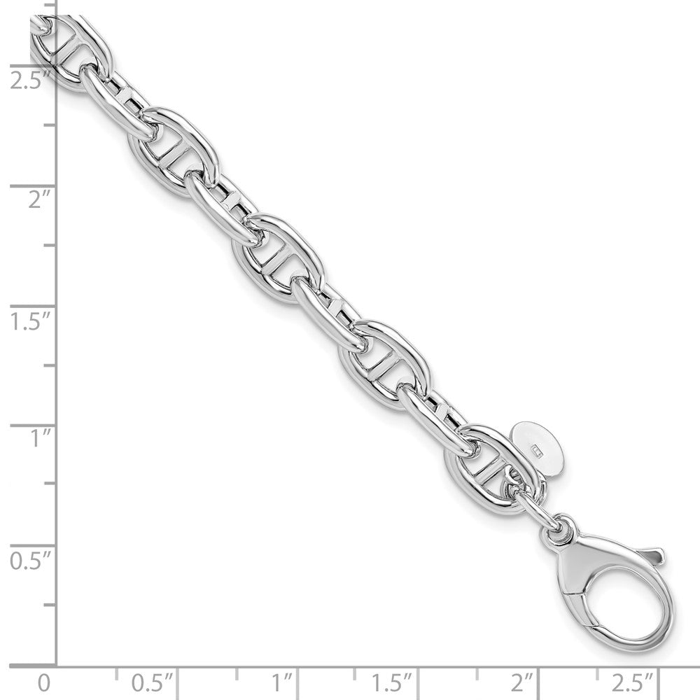 Sterlingsilber Rhodiniert Poliert Fantasieglieder Armband
