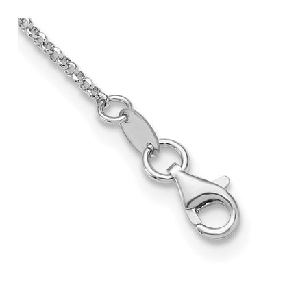 Sterlingsilber Rhodiniert Geätzt Kreise Halskette