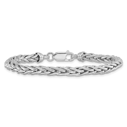 Sterlingsilber Rhodiniert 7.5 Zoll. Armband