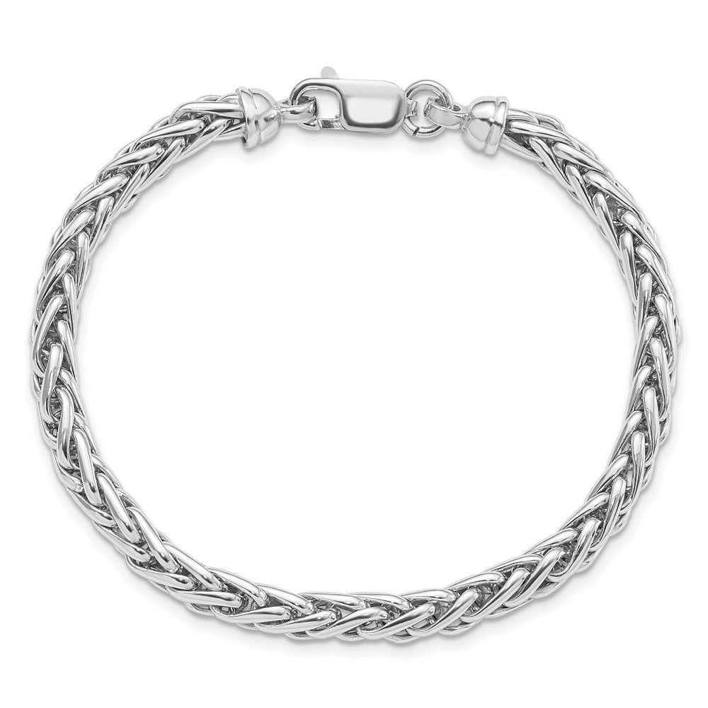 Sterlingsilber Rhodiniert 7.5 Zoll. Armband