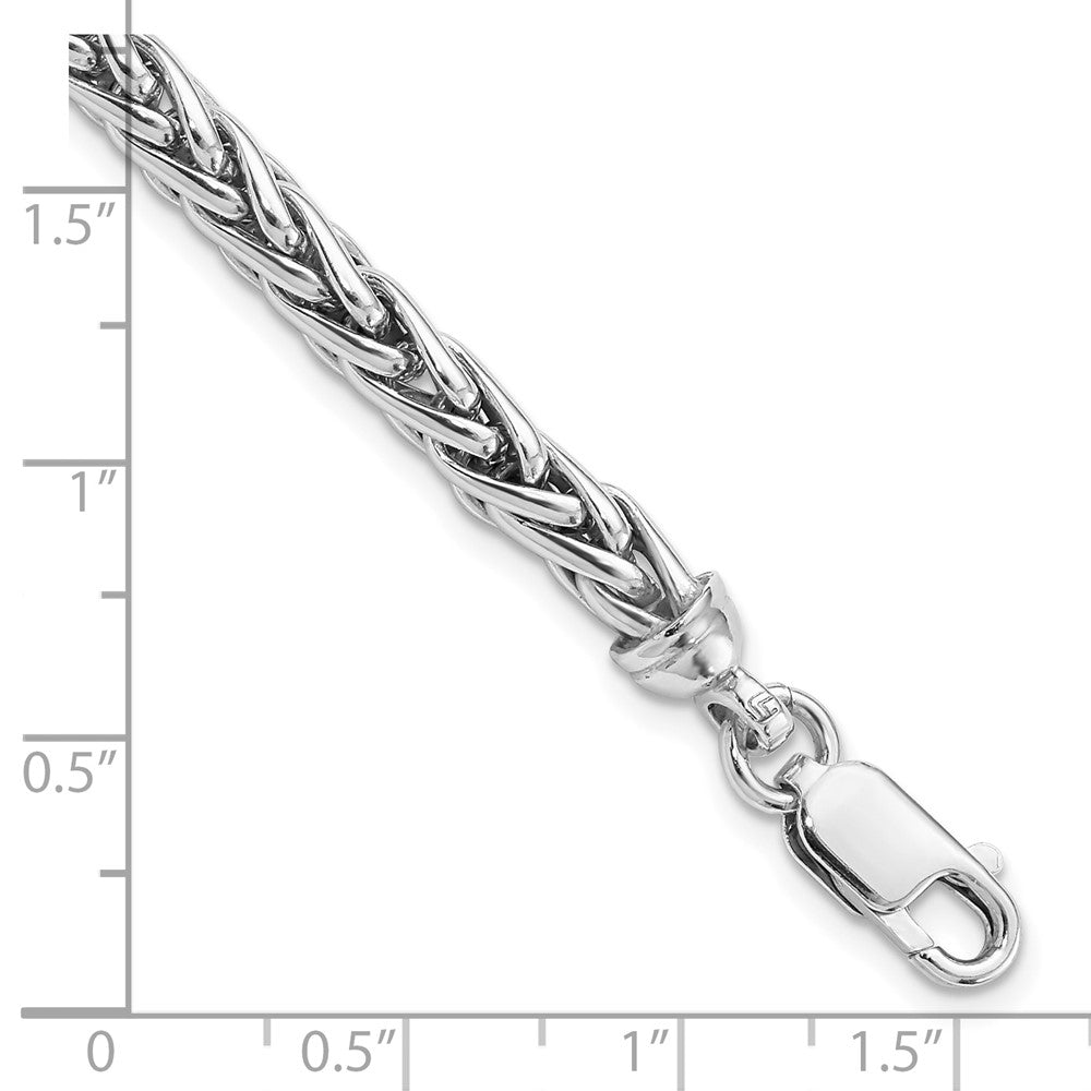 Sterlingsilber Rhodiniert 7.5 Zoll. Armband