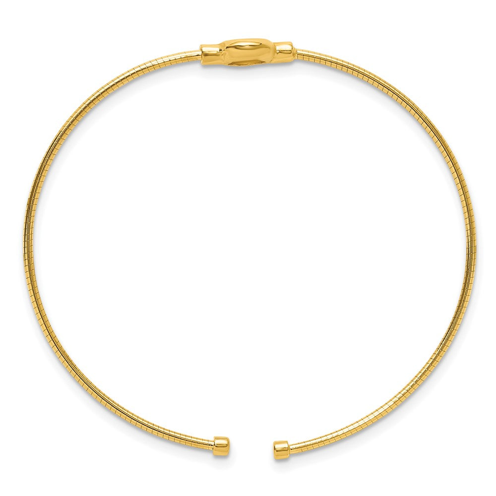 Vergoldet Sterlingsilber Poliert Opal Manschette Armband