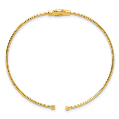 Vergoldet Sterlingsilber Poliert Opal Manschette Armband