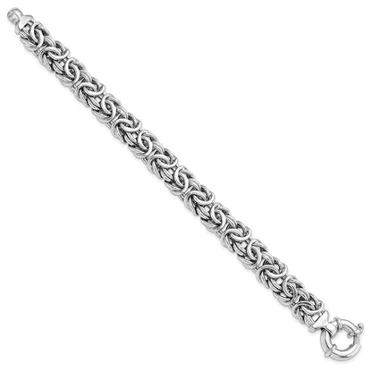 7.5 Zoll Sterlingsilber Fantasieglieder Armband