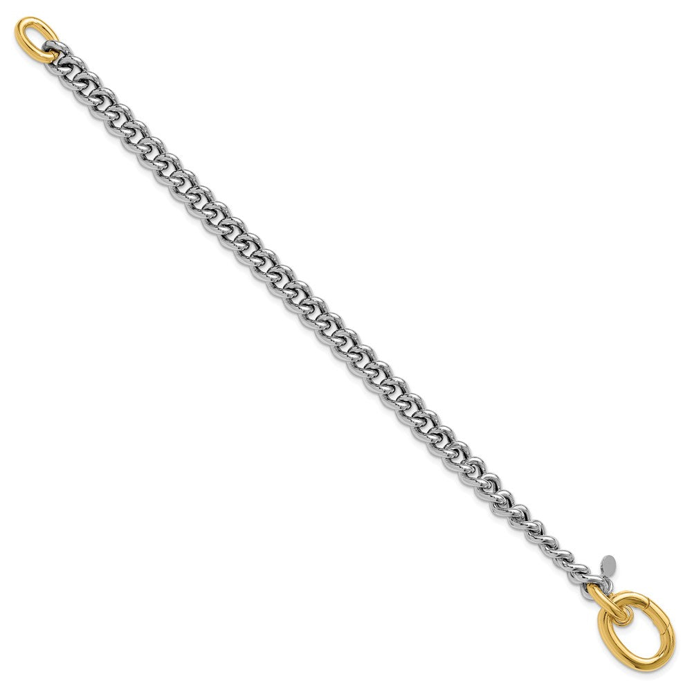 Vergoldet Sterlingsilber Rhodium und mit Panzer Glieder Armband