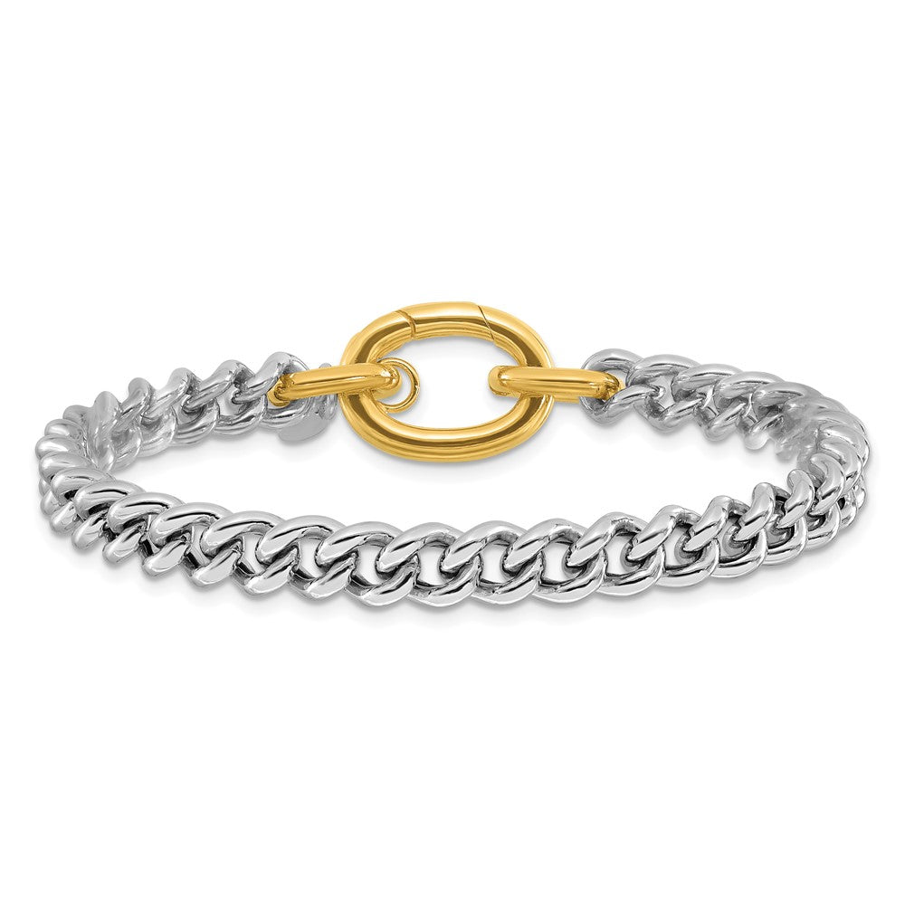 Vergoldet Sterlingsilber Rhodium und mit Panzer Glieder Armband