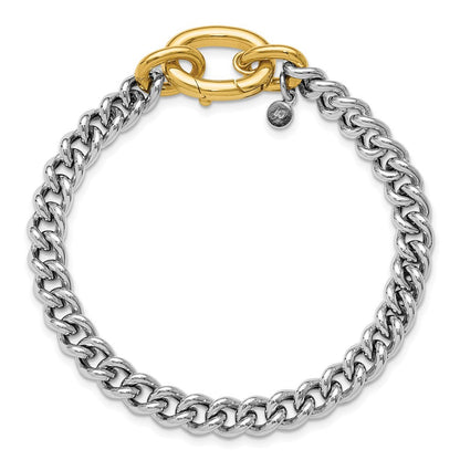 Vergoldet Sterlingsilber Rhodium und mit Panzer Glieder Armband