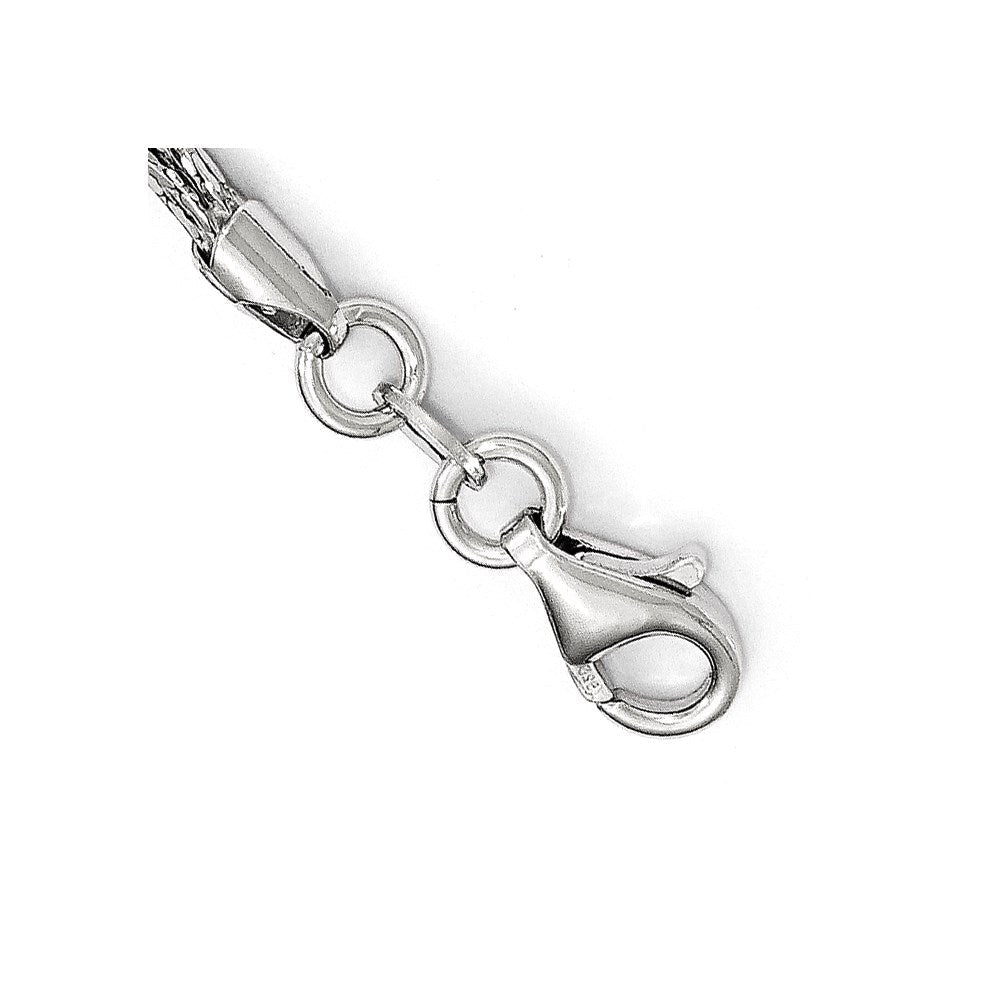 Sterlingsilber 9 -.50 Mm Multi-strand Halskette