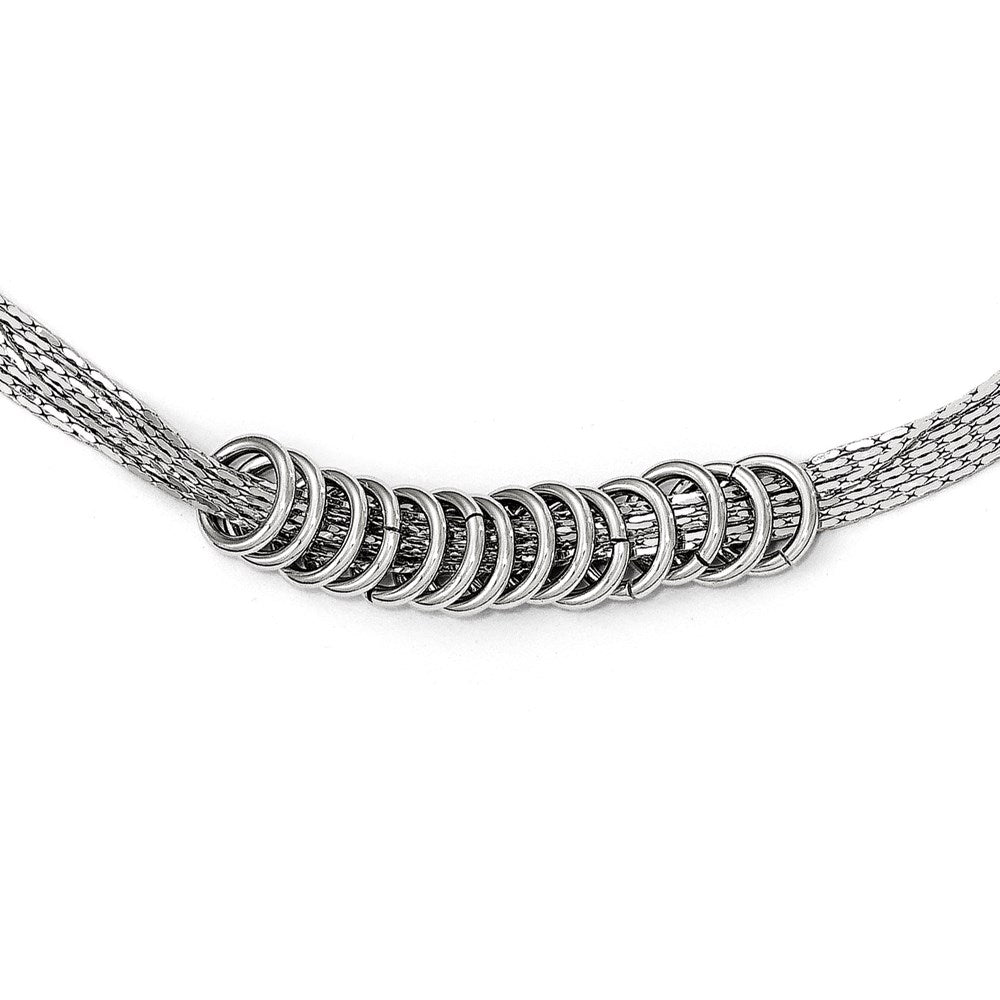 Sterlingsilber 9 -.50 Mm Multi-strand Halskette