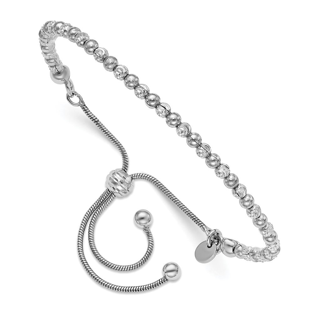 Sterlingsilber Diamantiert Armband Verstellbar