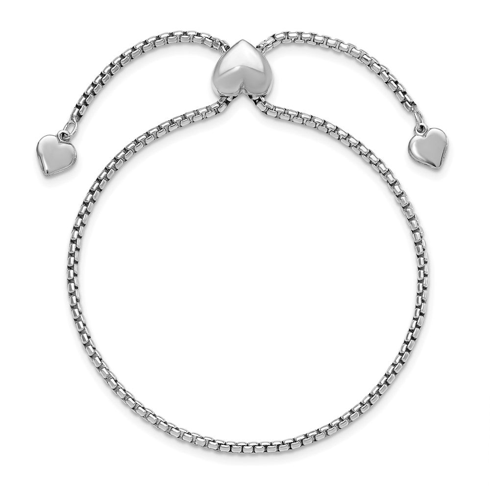 Sterlingsilber Rund Rechteck Venezianer Herz Verstellbar Armband