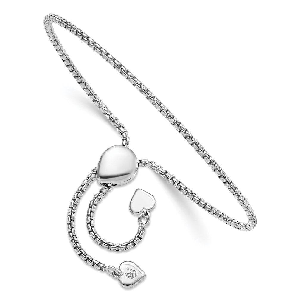 Sterlingsilber Rund Rechteck Venezianer Herz Verstellbar Armband