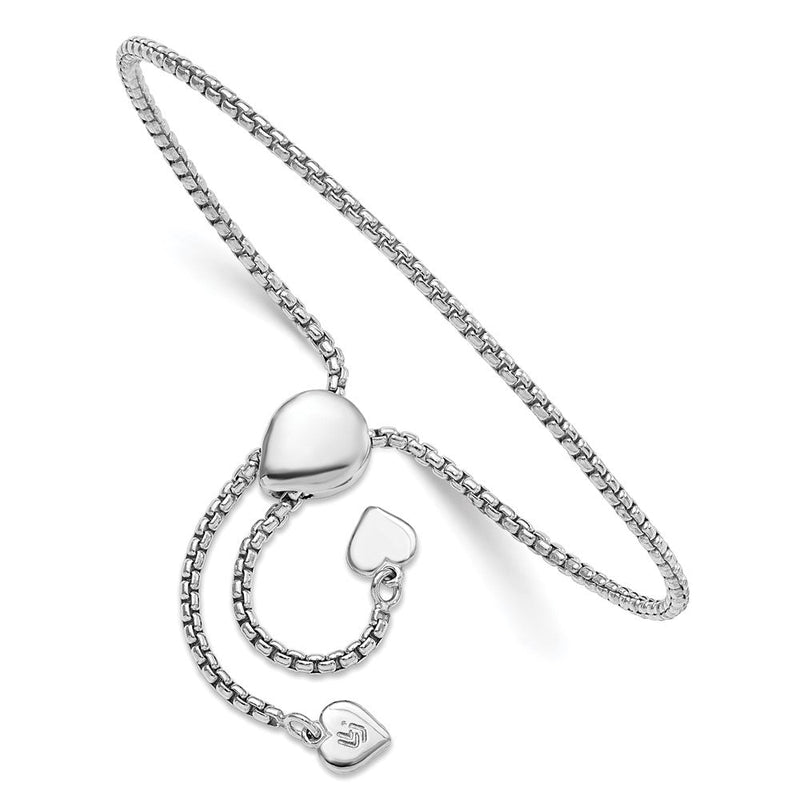 Sterlingsilber Rund Rechteck Venezianer Herz Verstellbar Armband