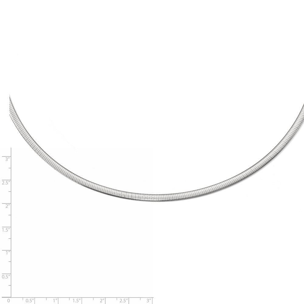 Sterlingsilber Omega 2 Zoll Verlängerung. Halskette