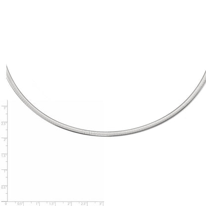 Sterlingsilber Omega 2 Zoll Verlängerung. Halskette