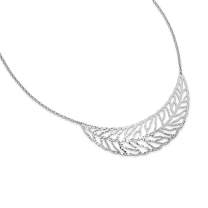 Sterlingsilber Ss Rhodiniert Fantasie Halskette